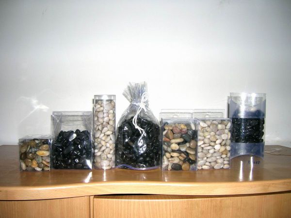 Pebble packing