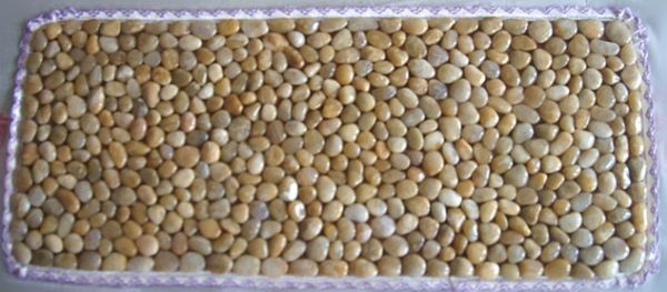 Massage pebble blanket
